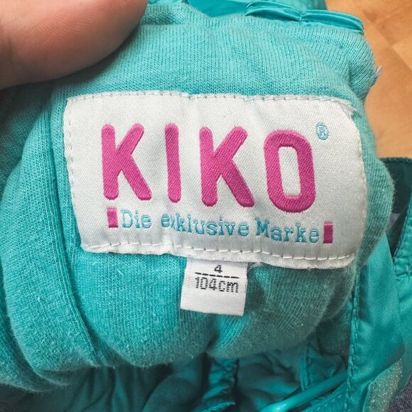 Kiko Girls 2-Piece Winter Coat & Snow Bib Set Size 4 - Picture 11 of 12